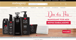 Desktop Screenshot of mahogany.com.br