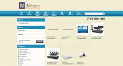 Desktop Screenshot of mahogany.com.au