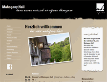 Tablet Screenshot of mahogany.ch
